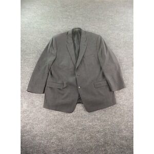 Ralph Lauren Sport Coat 50 R Gray Wool Glen Plaid Luxury Designer Premium LRL